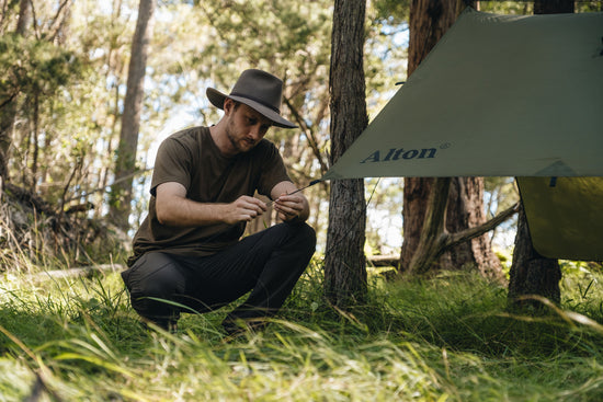 How To Set Up The 3m x 3m Ultralight Tarp