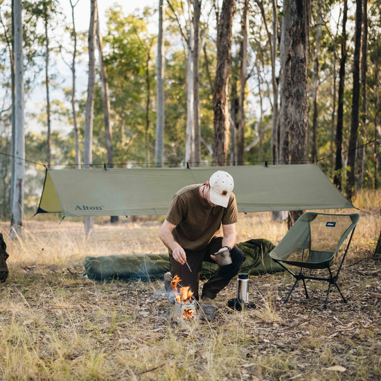 2.8m x 1.8m Ultralight Hoochie Tarp
