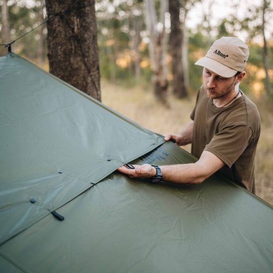 2.8m x 1.8m Ultralight Hoochie Tarp