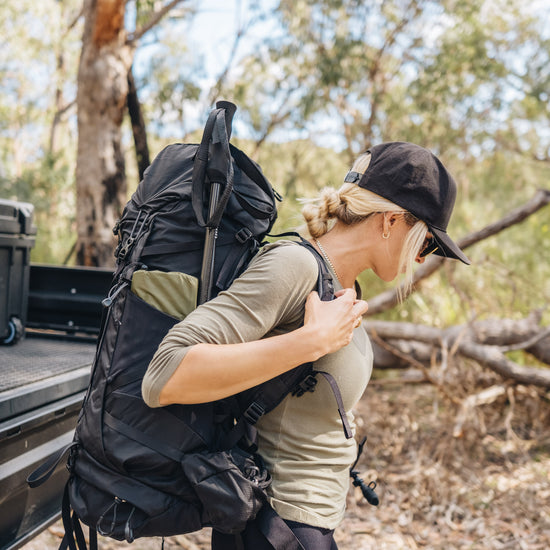 Ultralight Carbon Hiking Poles Set