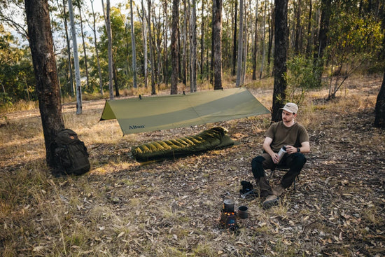 How to Use Alton's Camping Tarp as a shelter