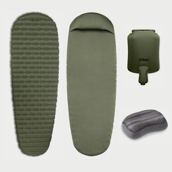Alton Insulated Hiking Sleeping Mat PLUS (R6) Set