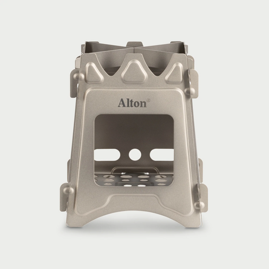 Titanium Flatpack Twig Stove