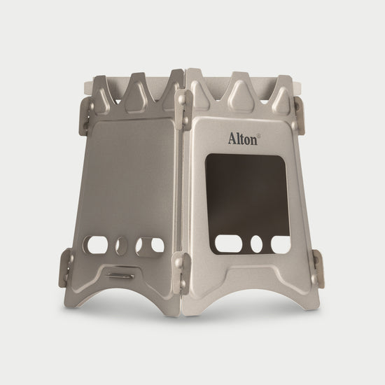 Titanium Flatpack Twig Stove