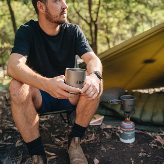 Titanium Double-Wall Mug 450mL