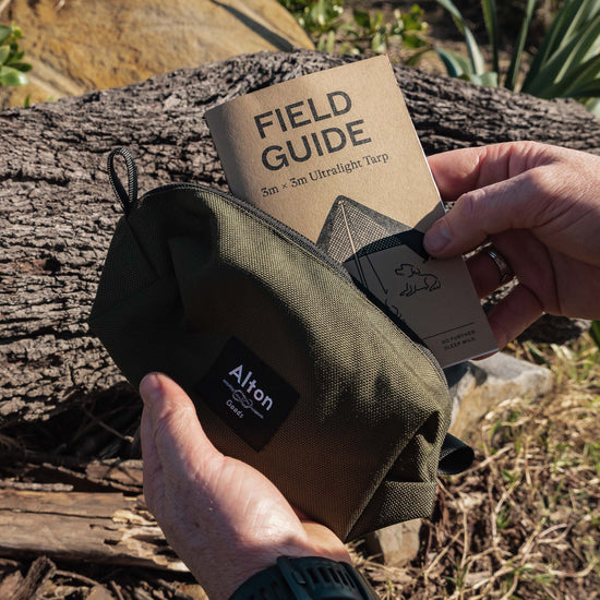 Waterproof Field Guide - Tarp