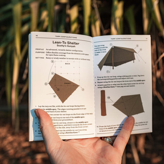 Waterproof Field Guide - Tarp