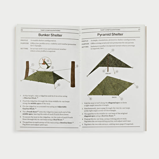 Waterproof Field Guide - Tarp