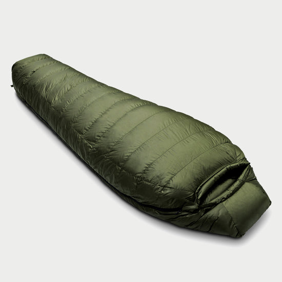 Alton Goose Down Sleeping Bag close up view
