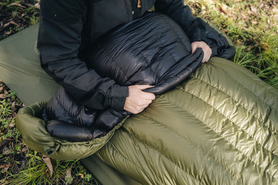 How To Set Up The Ultralight Top Quilt