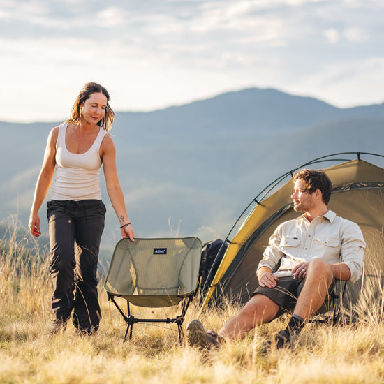 Ultralight Camp Chair With Groundsheet