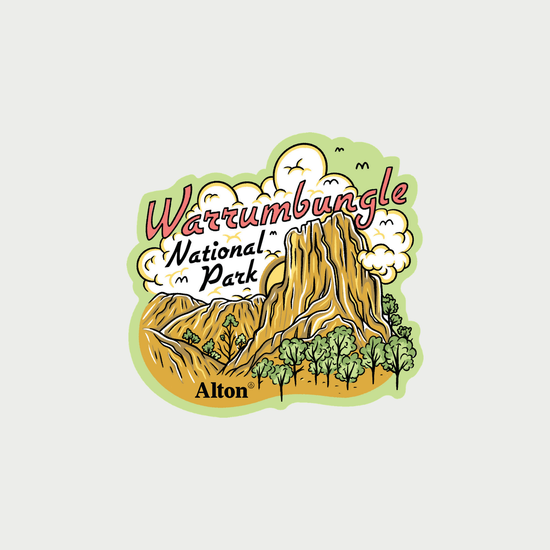 Warrumbungle National Park Sticker