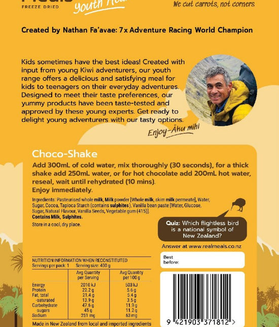 Real Meals - Choco Shake