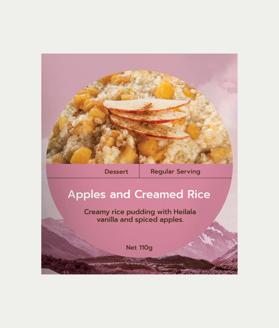 Real Meals - Apples & Creamed Rice
