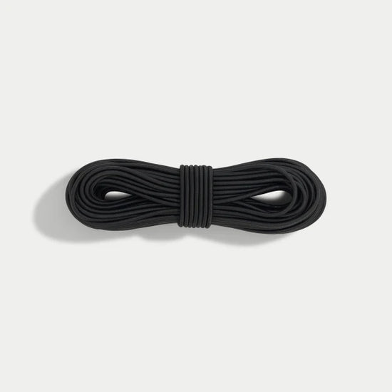 Elastic Shock Cord (1/8”) - 15m Midnight Black 15 meters