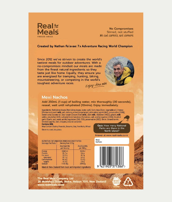 Real Meals - Mexi Nachos