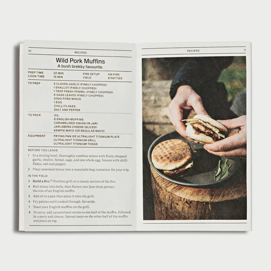 Waterproof Field Guide - Campfire Cooking
