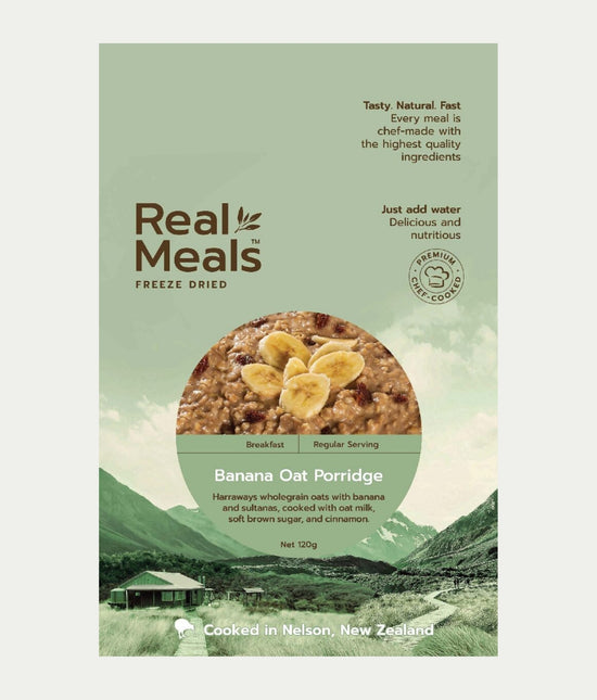 Real Meals - Banana Oat Porridge