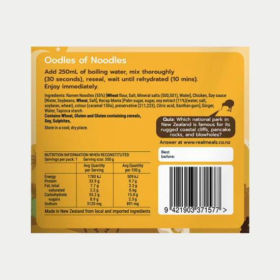 Real Meals - Oodles of Noodles