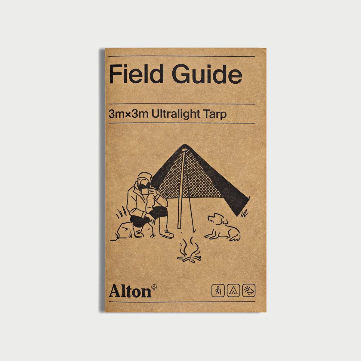 Waterproof Camping Tarp Field Guide – Alton