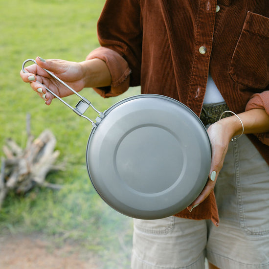 Titanium Large Frying Pan - Ceramic Coated