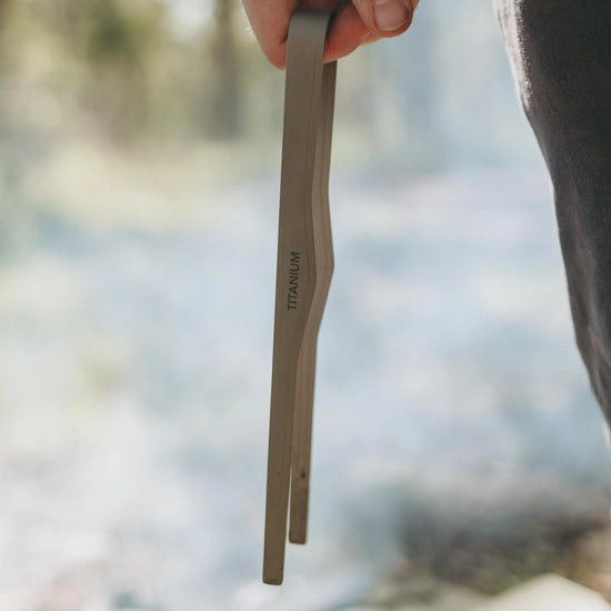 Ultralight Titanium Tongs