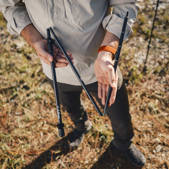 Collapsible Carbon Tarp Pole