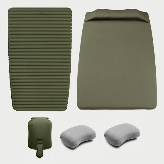 Insulated Double Sleeping Mat (R4) Set