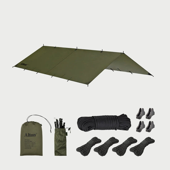 2.8m x 1.8m Lightweight Hoochie Tarp