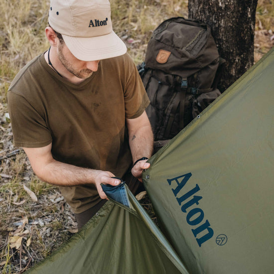 2.8m x 1.8m Lightweight Hoochie Tarp