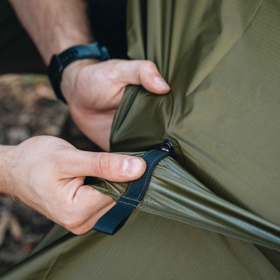2.8m x 1.8m Lightweight Hoochie Tarp