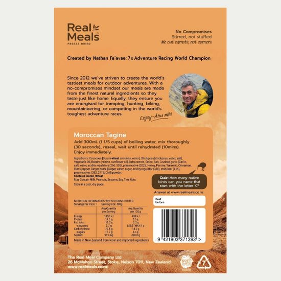 Real Meals - Moroccan Tagine