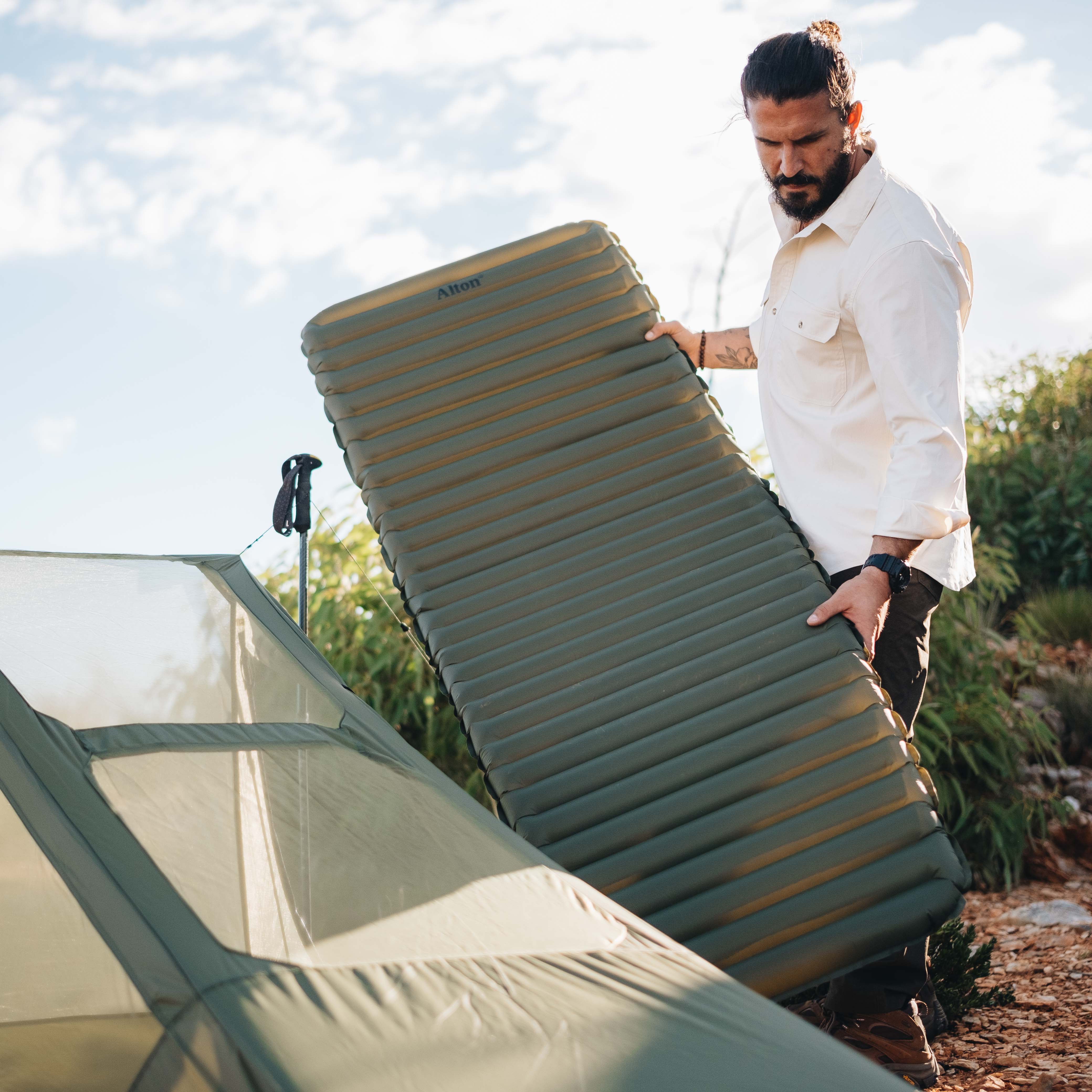 Insulated camping clearance mattress