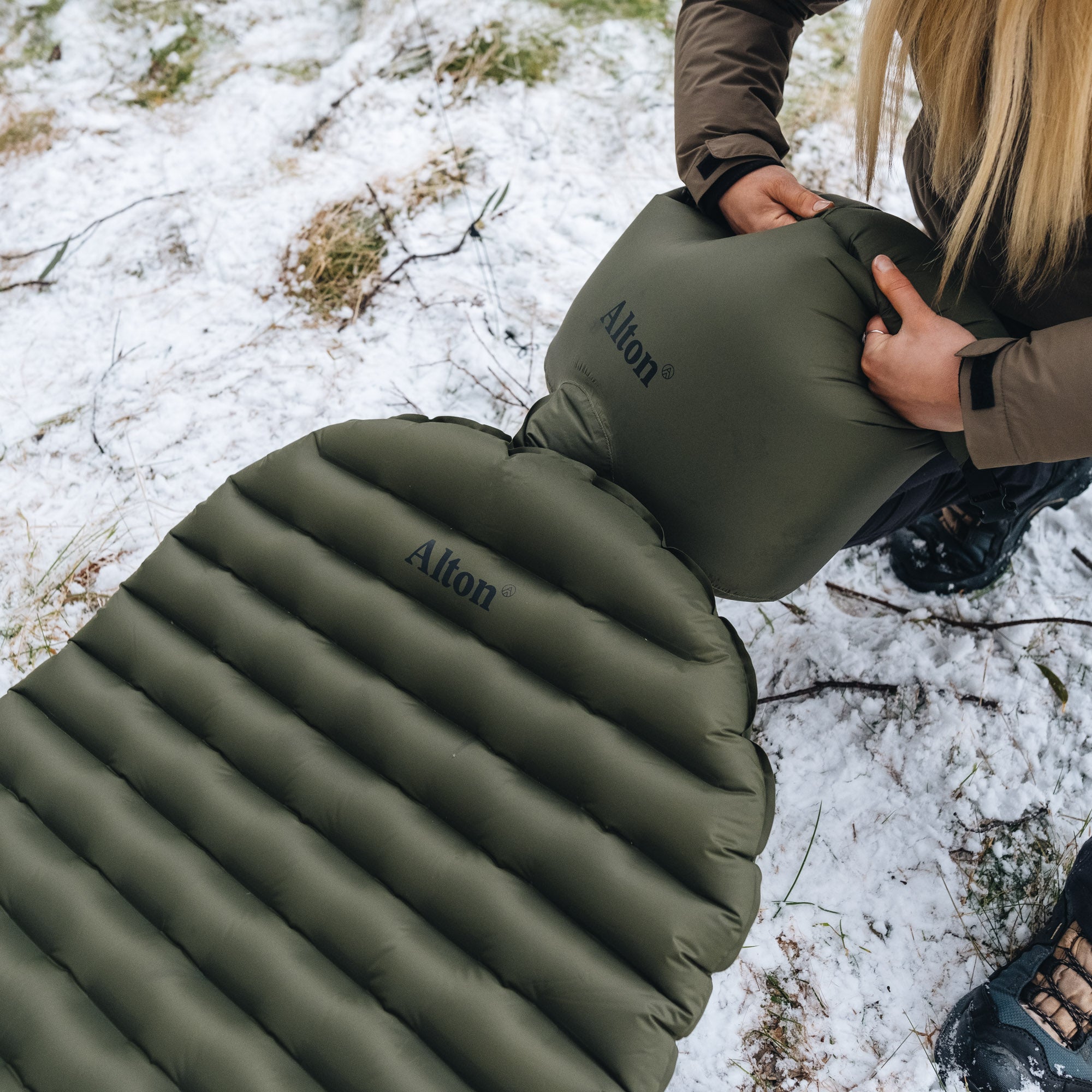 Ultralight Insulated Camping Sleeping Pad Alton