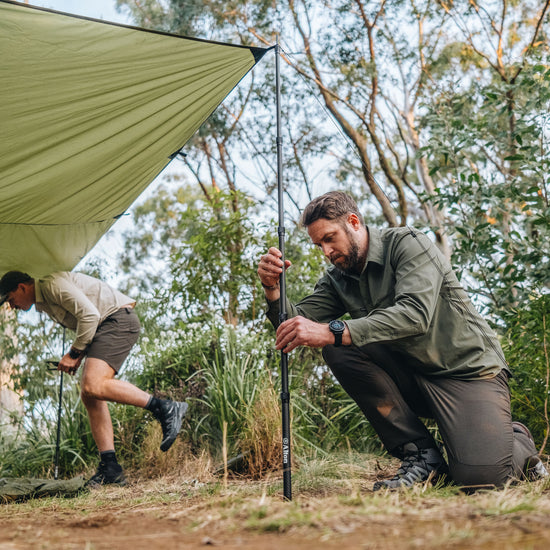 Telescopic Carbon Tarp Pole