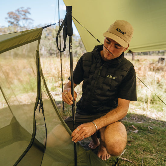 Ultralight Daypack & Hiking Pole Set