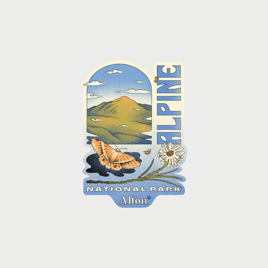 Alpine National Park Sticker