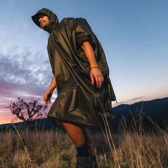 regenponcho tarp Ultralight Hiking Poncho Tarp
