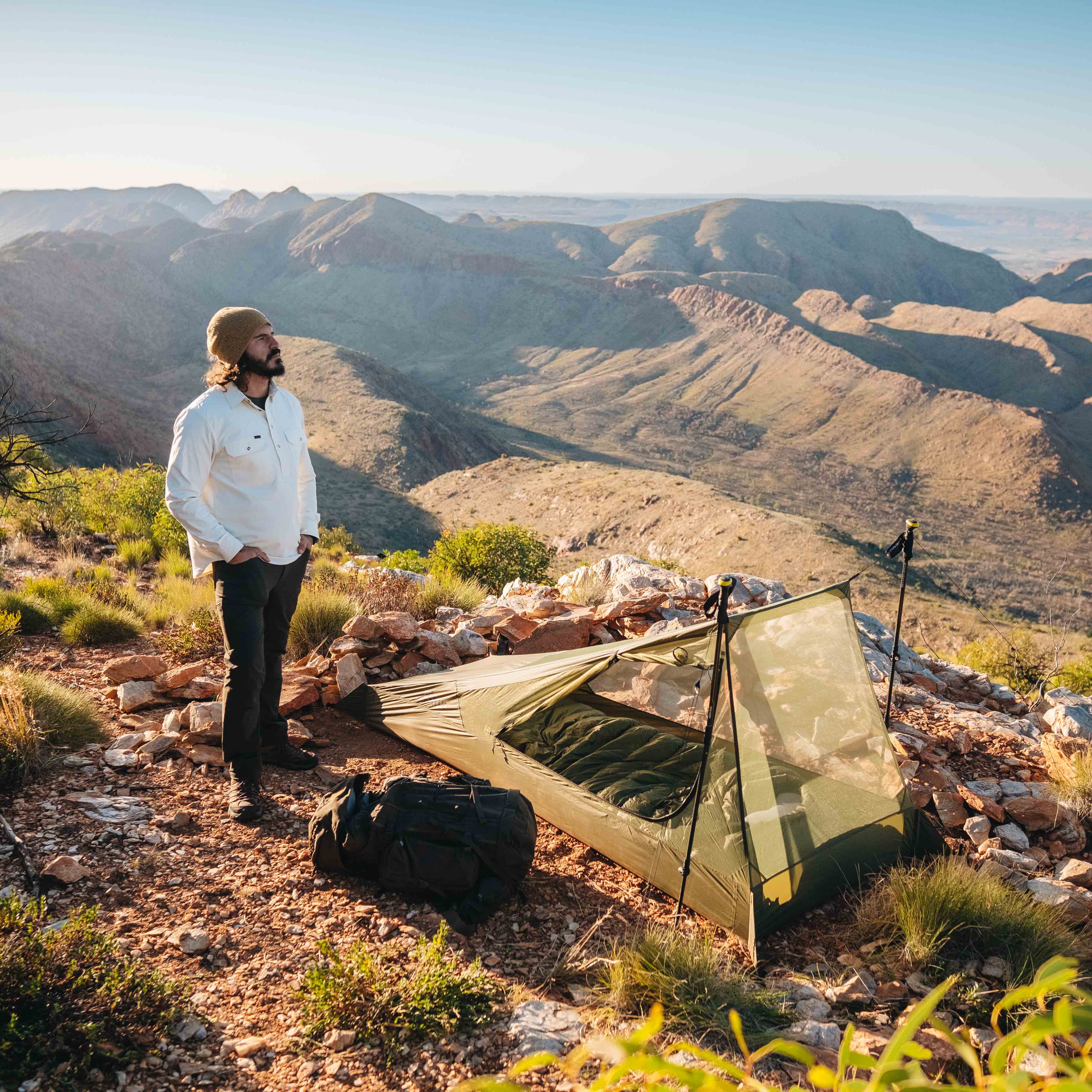 Ultralight shop bug tent