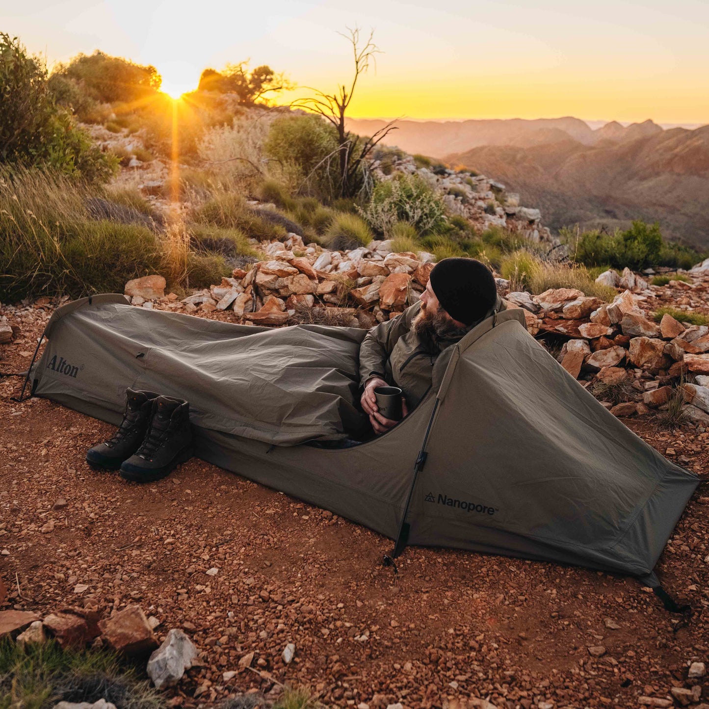 Lightweight Hiking Swag Tents & Bivy Bags Australia Alton