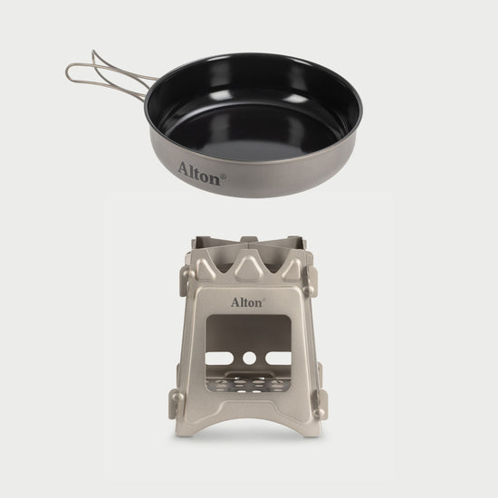 Titanium Stove & Pan Set