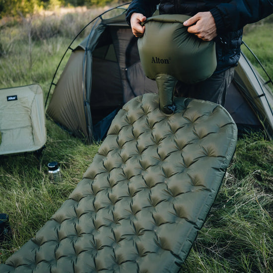 Insulated Sleeping Mat EXTREME (R8) With Pump Bag