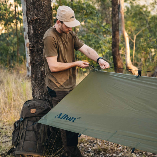 2.8m x 1.8m Lightweight Hoochie Tarp