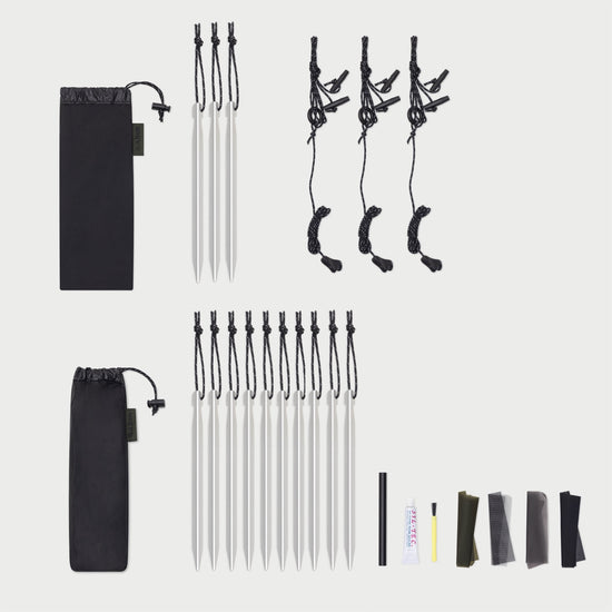 Lightweight Tent - 2P - Replacement Pegs & Guylines