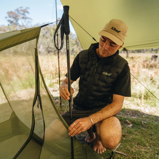Ultralight Daypack & Hiking Pole Set