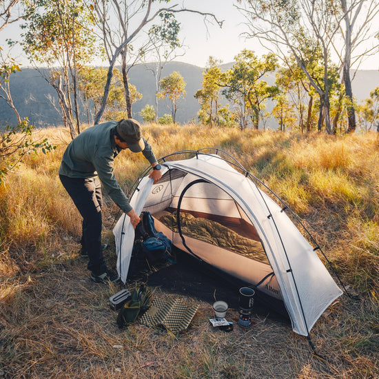 Dyneema® Ultralight Tent - 2P With 2P Tent Footprint