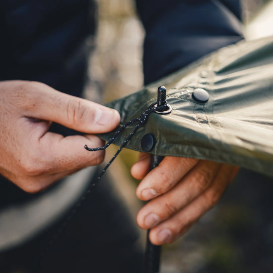 Collapsible Carbon Tarp Pole