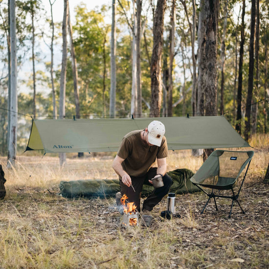 2.8m x 1.8m Lightweight Hoochie Tarp