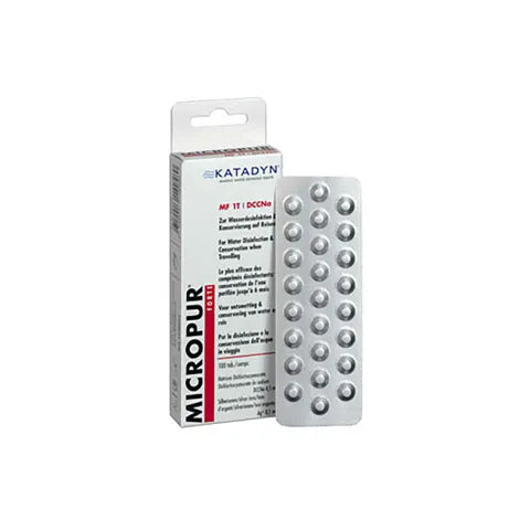 Katadyn Micropur Forte Water Purification Tablets - 100 pack