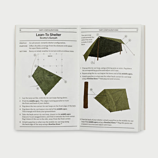 Waterproof Field Guide - Tarp